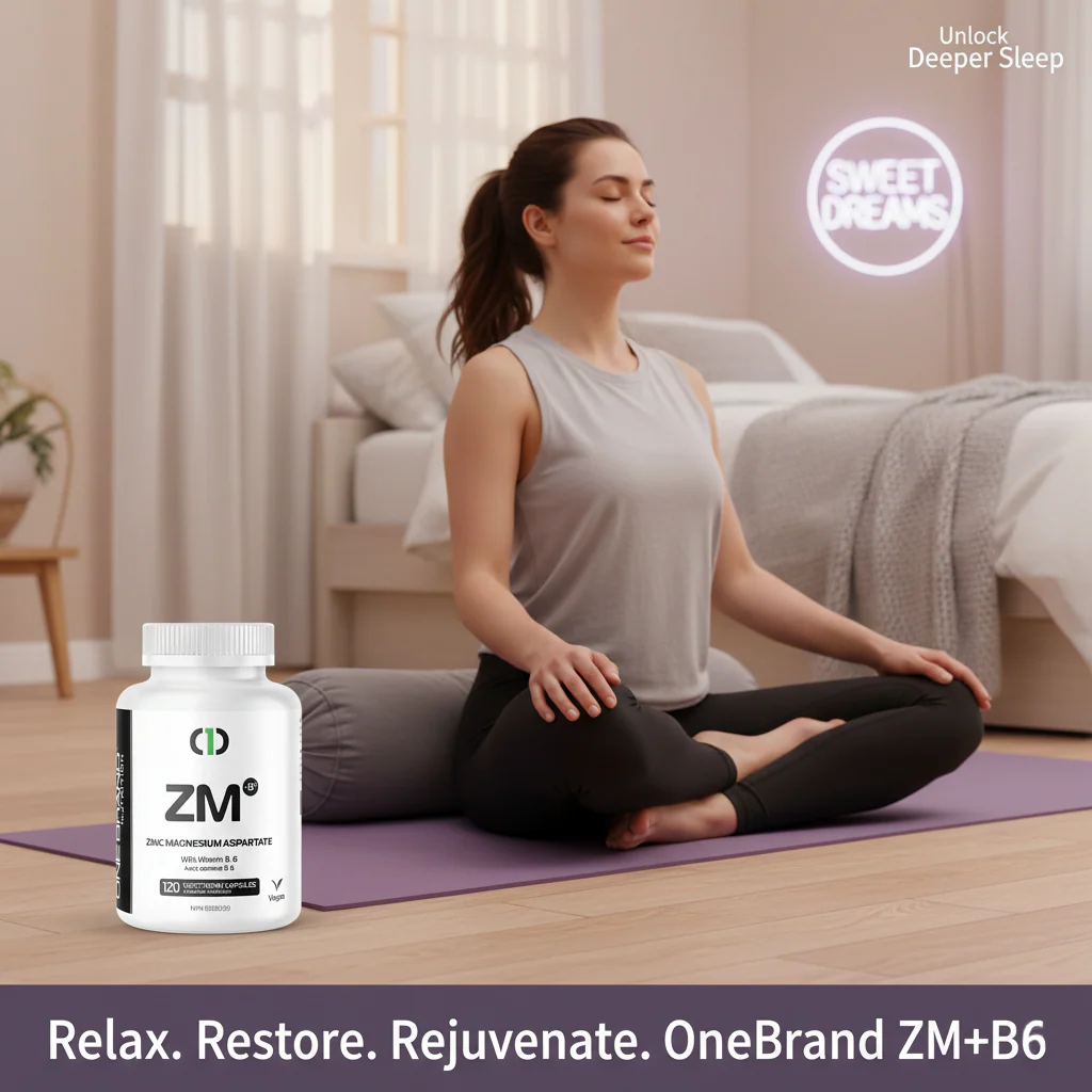 One Brand Nutrition | ZM+B6 (120 Vcaps) ZMA - Image 8