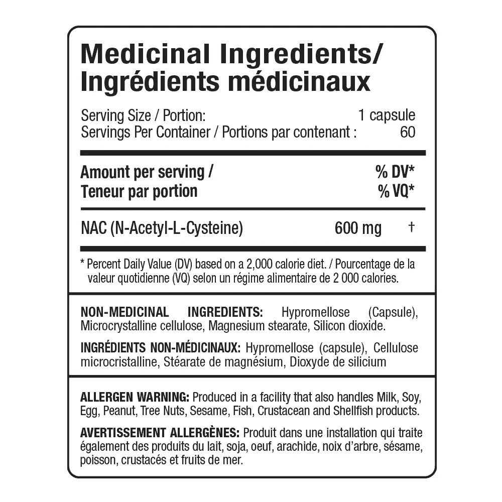 50% OFF 2nd | Allmax NAC (60 Caps) - Image 3