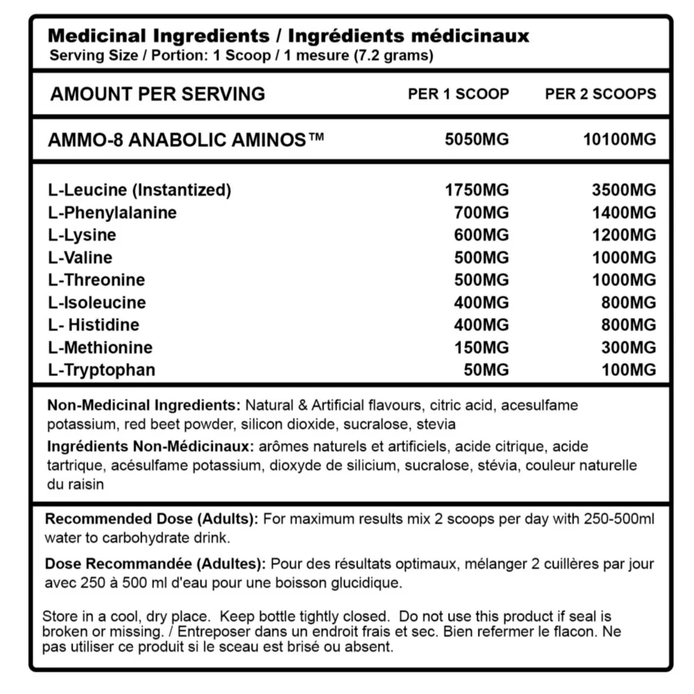 Advanced Genetics | AMMO-8 EAA (30 Servings) - Image 3