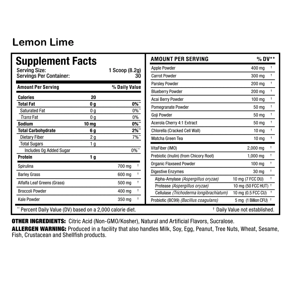 Allmax | ALLGREENS+ (30 Servings) - Image 5