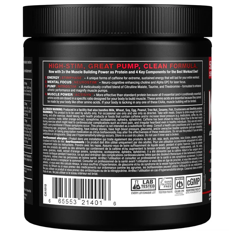 Allmax | MusclePrime (50 Servings) Pre-Workout - Image 3