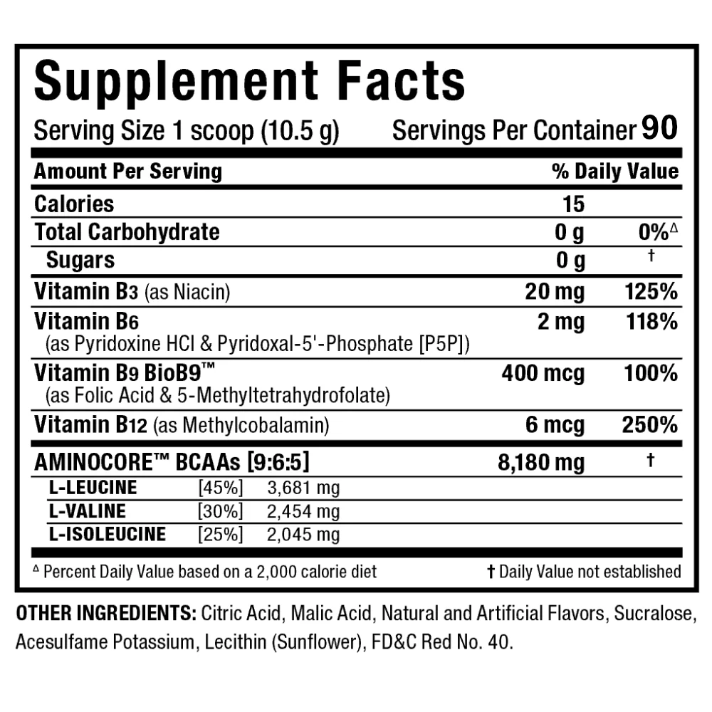 Allmax | AminoCore BCAA (90 Servings) - Image 8