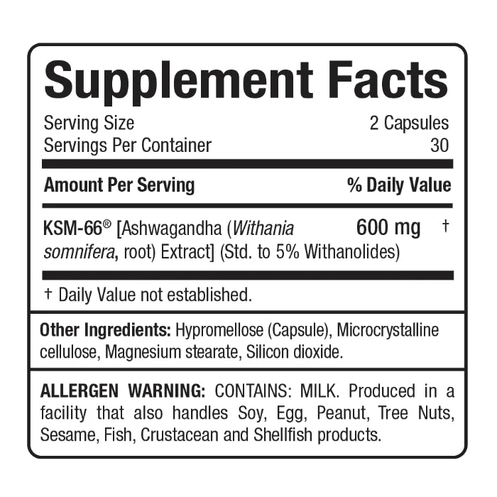 50% OFF 2nd | Allmax Ashwagandha KSM-66 (2 x 60 Caps) - Image 4