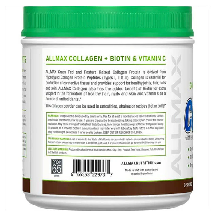 Allmax | Collagen + Biotin (440 g) - Image 4