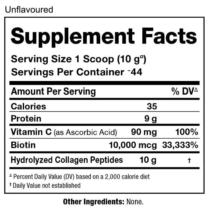 Allmax | Collagen + Biotin (440 g) - Image 6