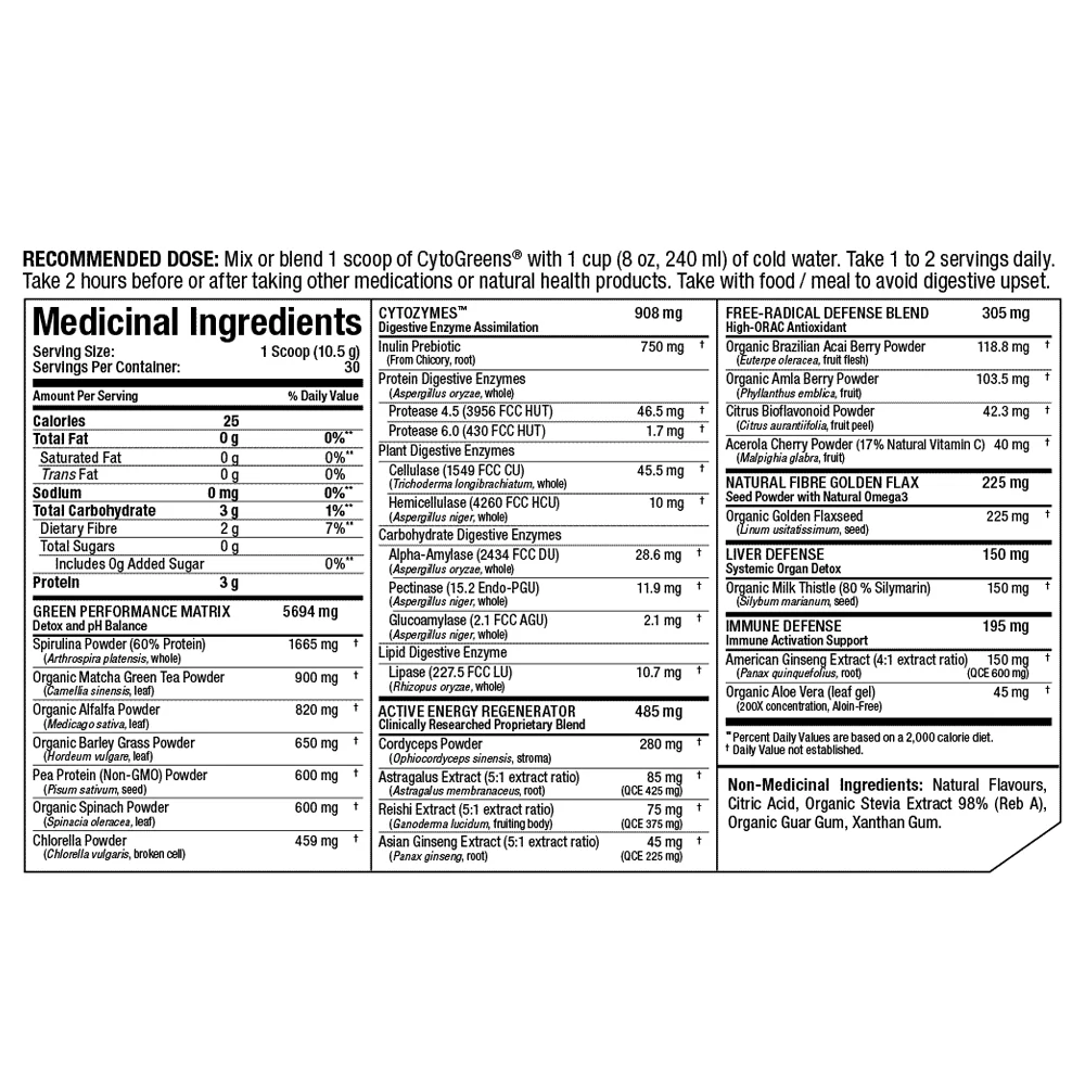Allmax | CytoGreens Orange Vanilla (30 servings) - Image 4