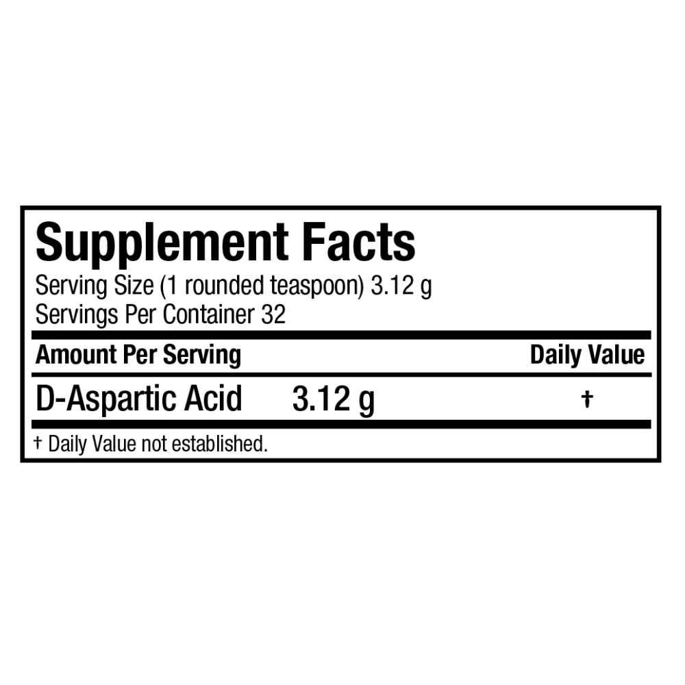 Allmax | D-Aspartic Acid (100 g) DAA - Image 4