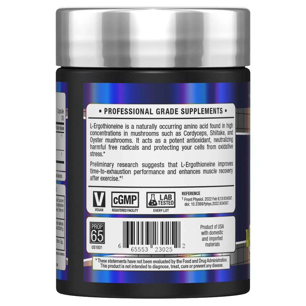 Allmax | EGT20+ (30 Veg Caps) | L-Ergothioneine + Cordyceps - Image 3