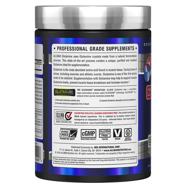Allmax | Glutamine Powder (1 kg) - Image 3