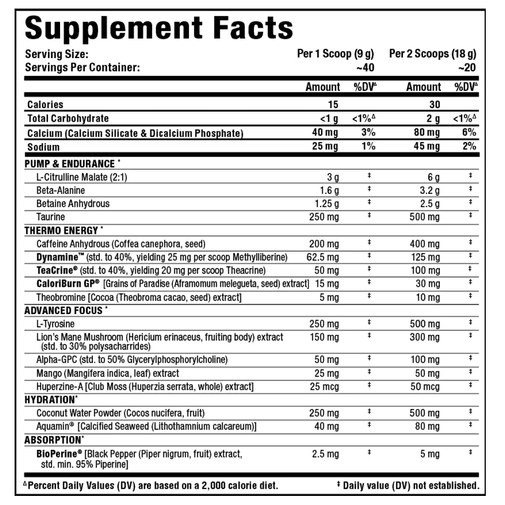 Allmax | Impact Igniter Extreme (40 Servings) - Image 5