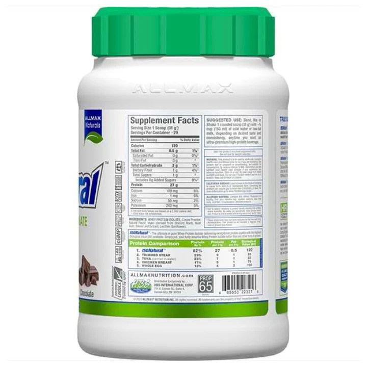 Allmax | IsoNatural (2 lbs) - Image 4
