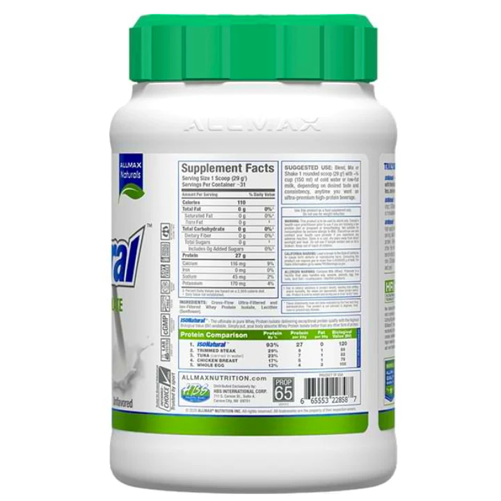Allmax | IsoNatural (2 lbs) - Image 5