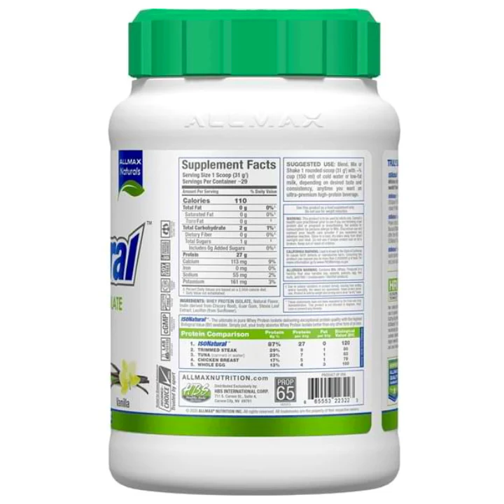 Allmax | IsoNatural (2 lbs) - Image 6