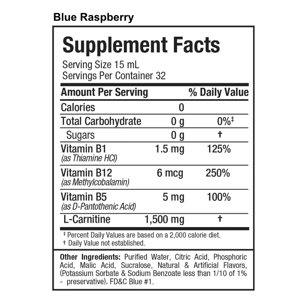 Allmax | L-Carnitine Liquid 1500 mg (473 ml) - Image 6