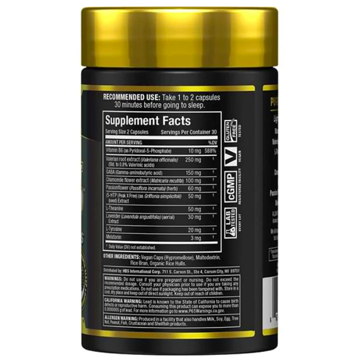 Allmax | Lights Out SLEEP (60 caps) - Image 3