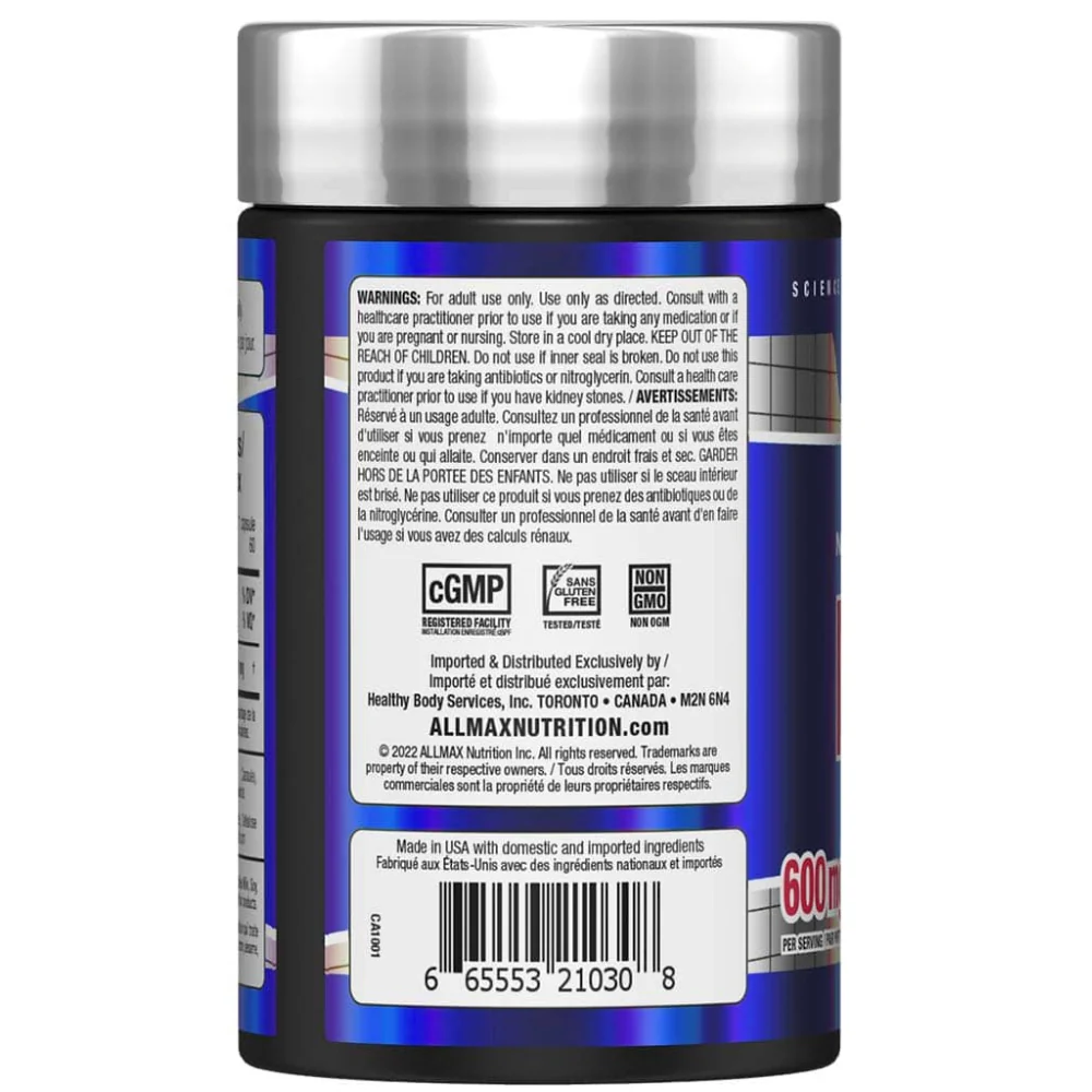 Allmax | NAC (60 Caps) - Image 4