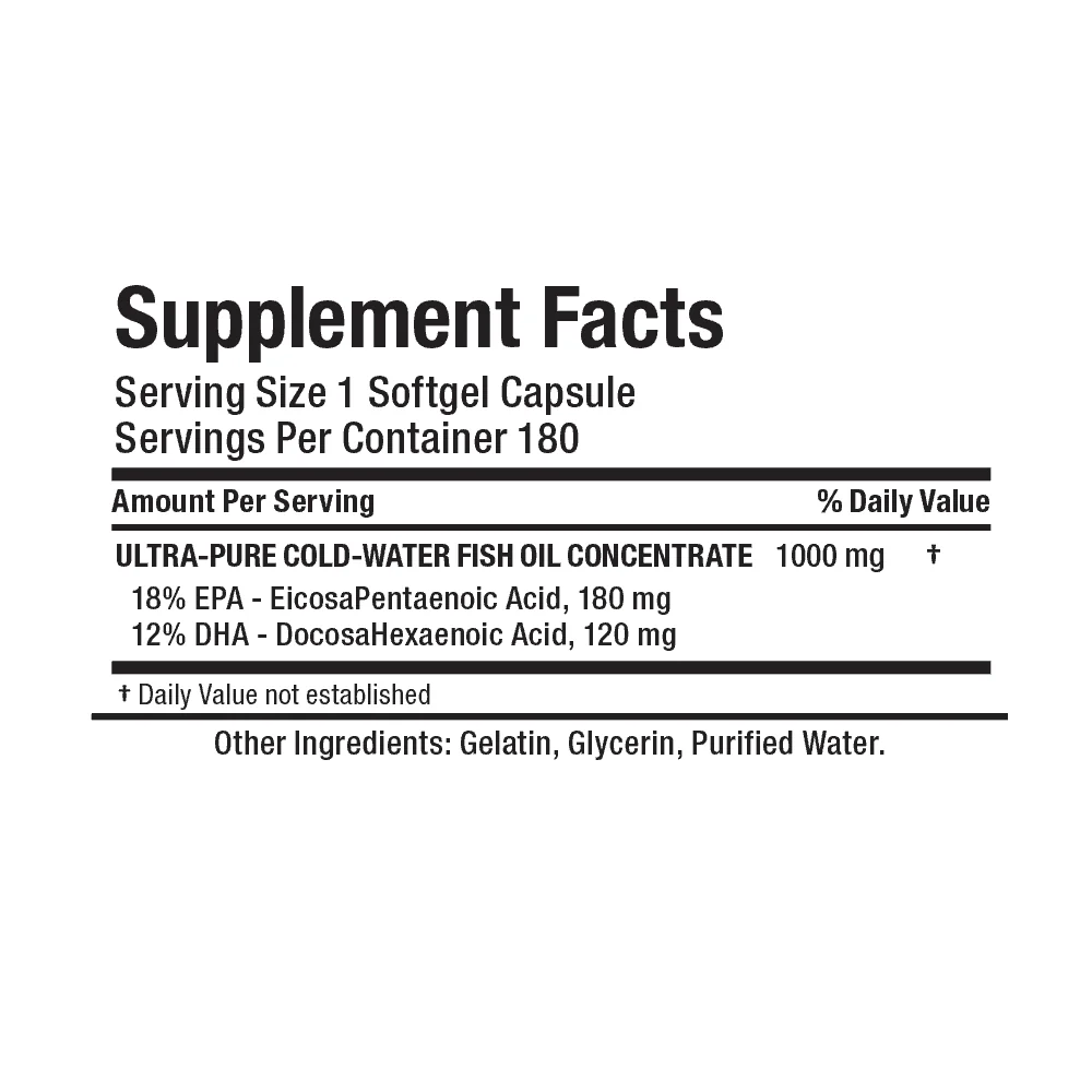 Allmax | Omega-3 1000 mg (180 Sgels) - Image 4