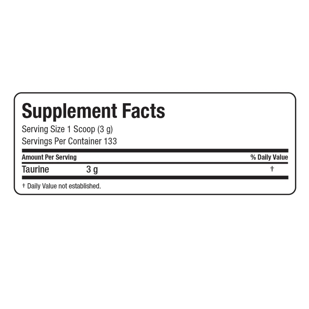 Allmax | Taurine (400 g) - Image 4