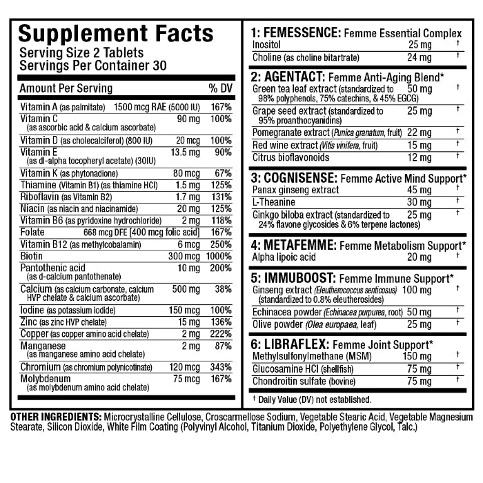 Allmax | Vitaform for WOMEN (60 tabs) - Image 4