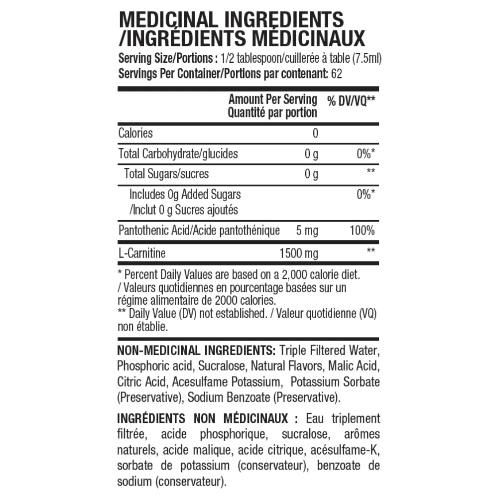 ANS Performance | Diablo L-Carnitine 3000 (473 ml) 60 Servings - Image 5