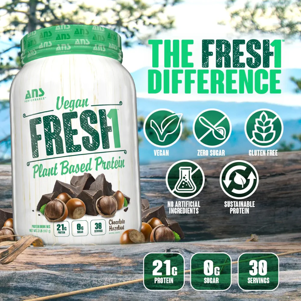 ANS Performance | FRESH1 (2 lb) Vegan Protein - Image 7
