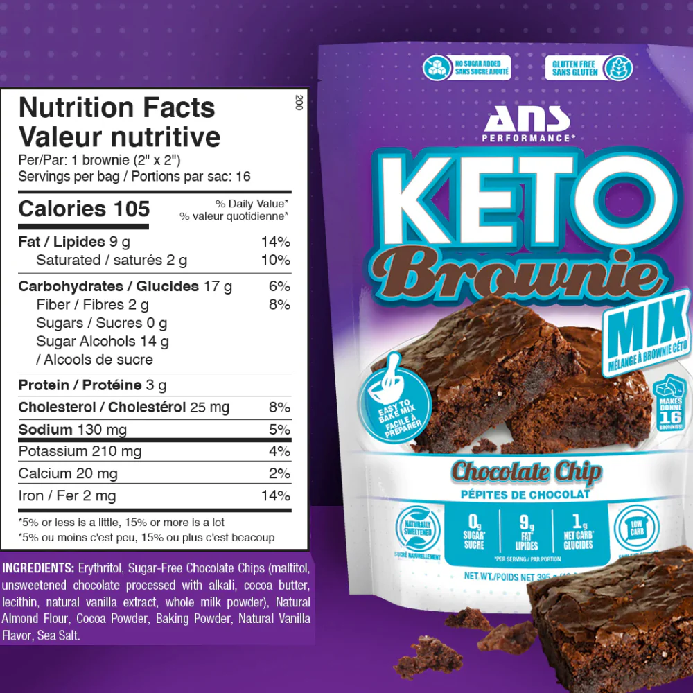 ANS Performance | Keto Brownie Mix (395 g) - Image 4