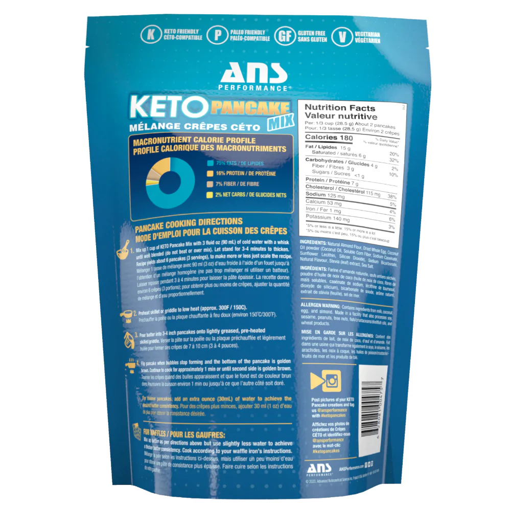 ANS Performance | KETO Pancakes (283 g) - Image 4