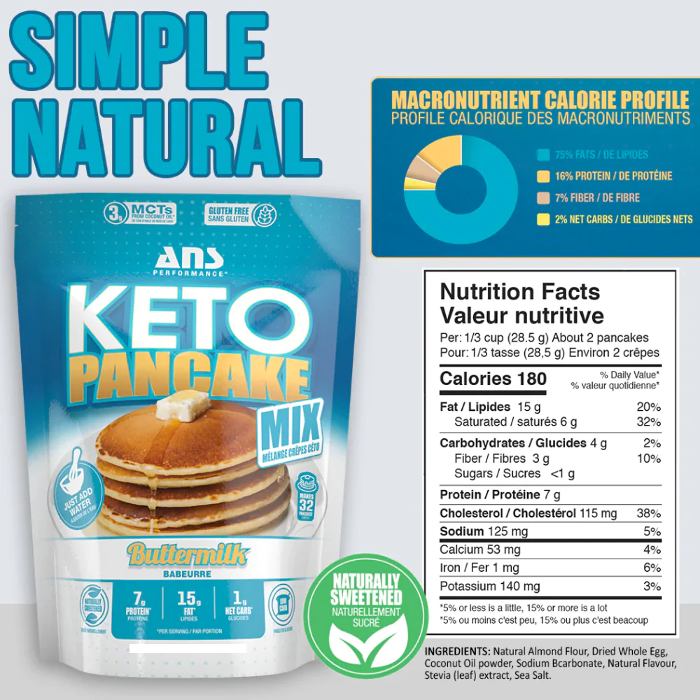 ANS Performance | KETO Pancakes (283 g) - Image 5