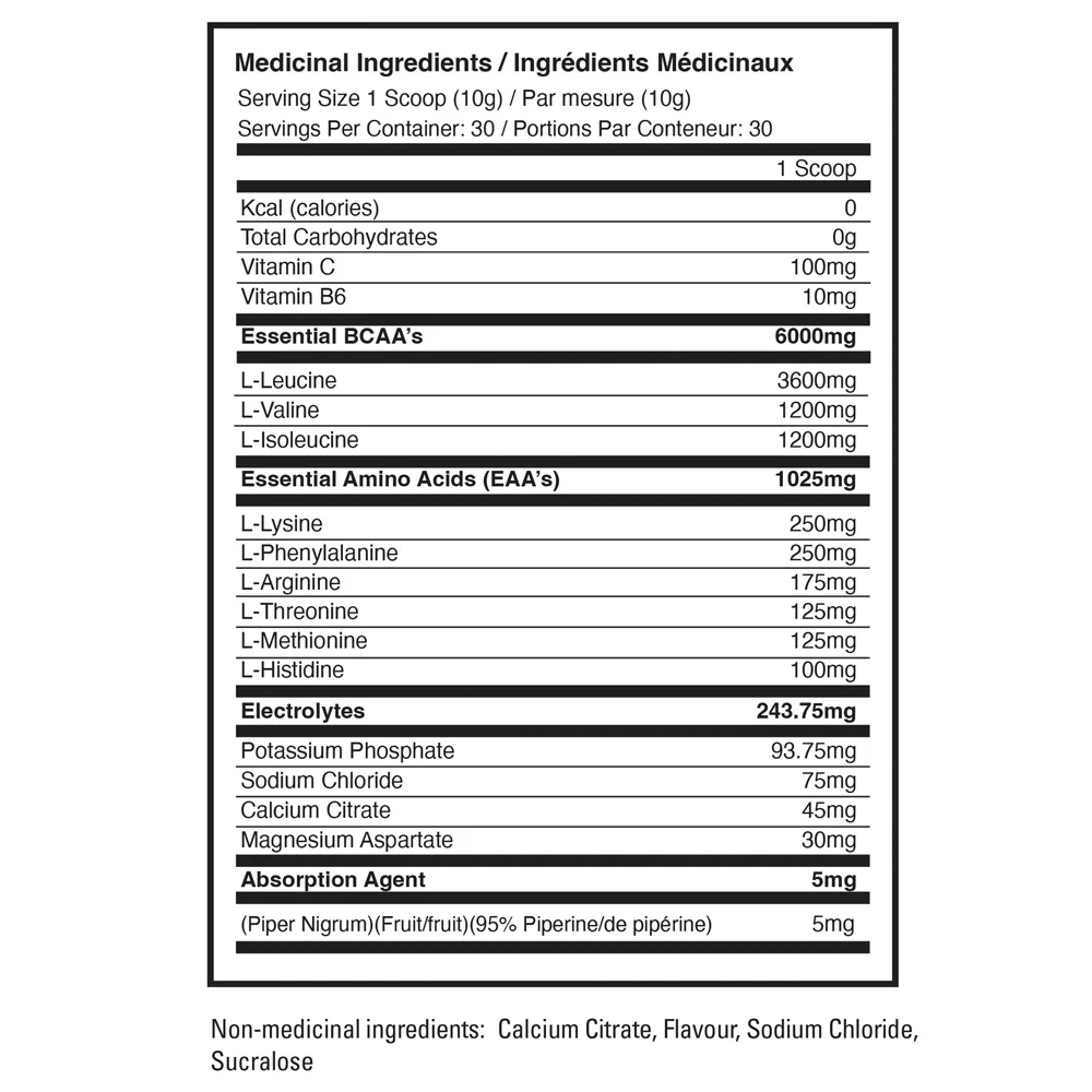 Ballistic Labs | Amino Reload EAA+BCAA (30 Servings) - Image 5