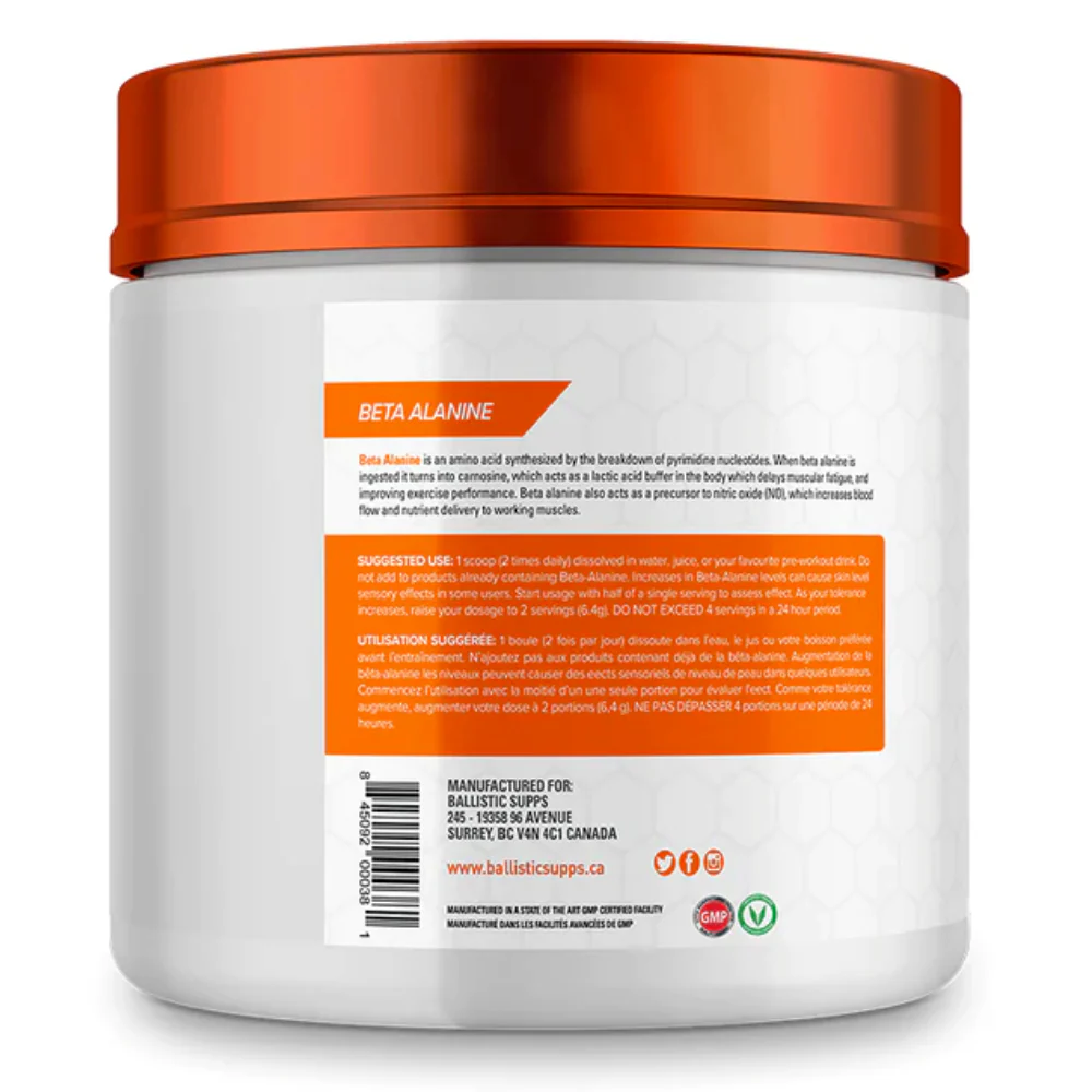 Ballistic Labs | Beta-Alanine (400 g) - Image 3