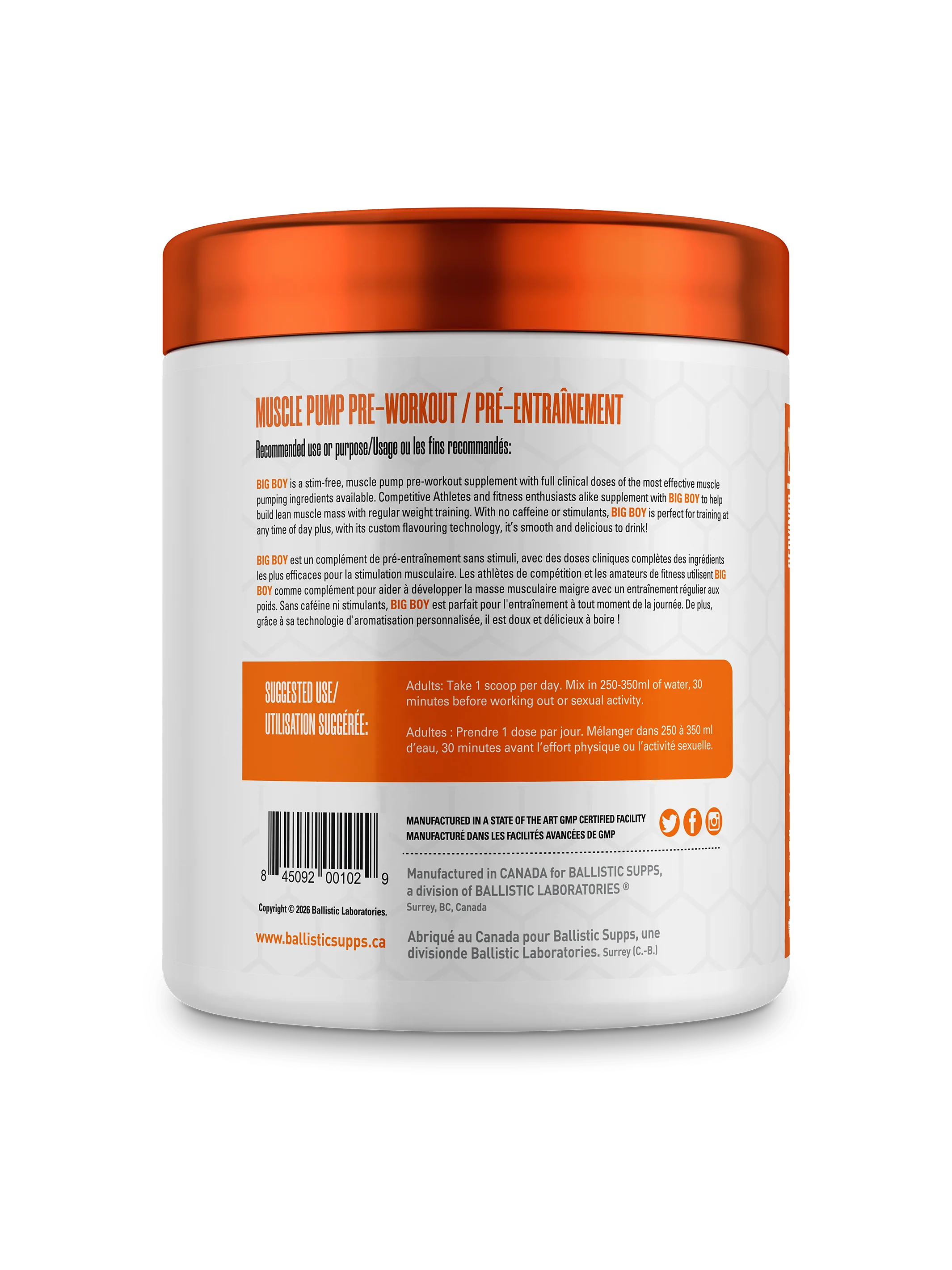 Ballistic Labs | BIG BOY (24 servings) - Image 12