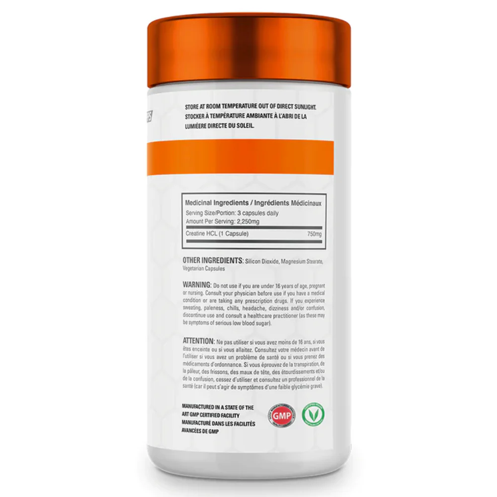 Ballistic Labs | Creatine HCL (120 Vcaps) - Image 3