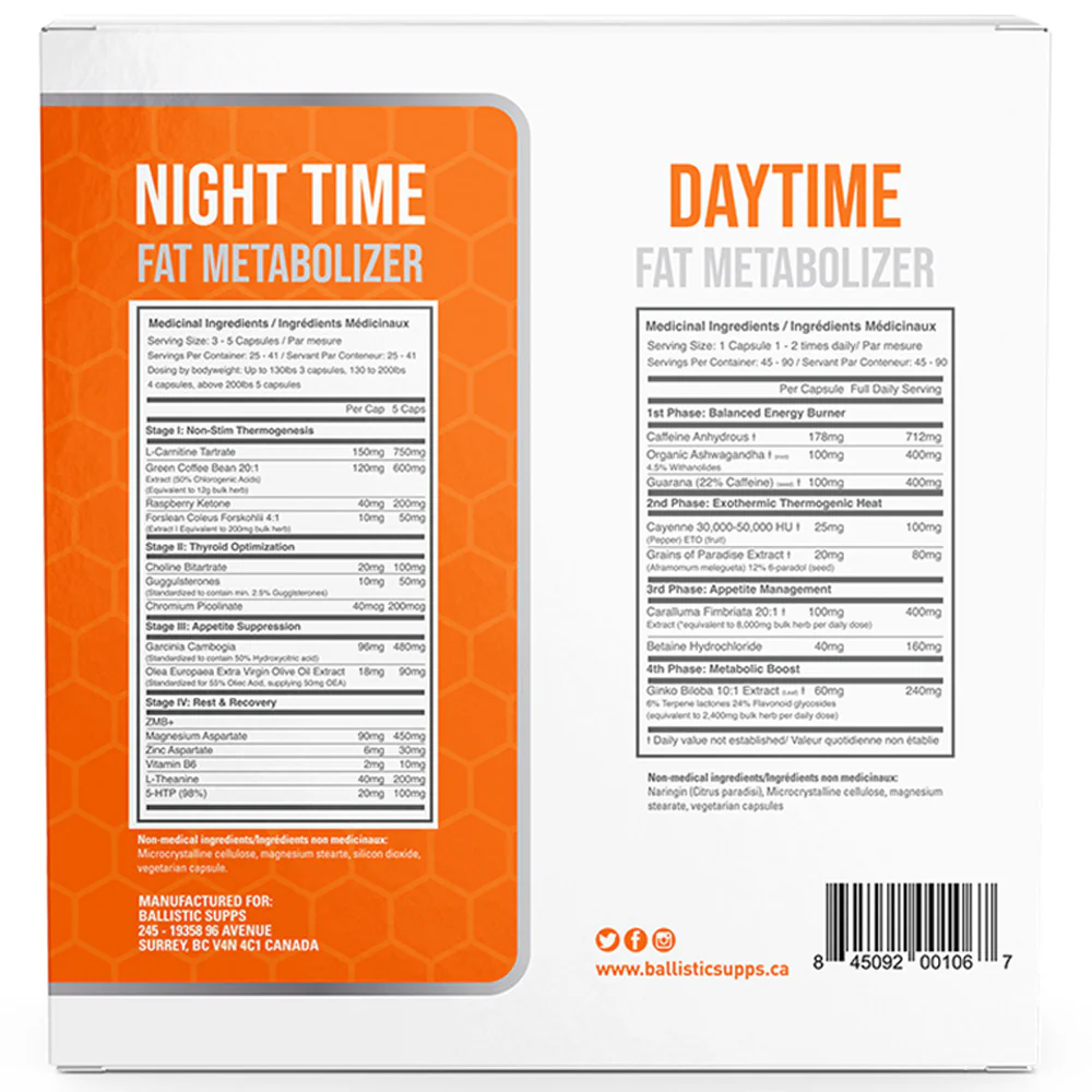 Ballistic Labs | 24 Hour Fat Burning Stack - Image 3