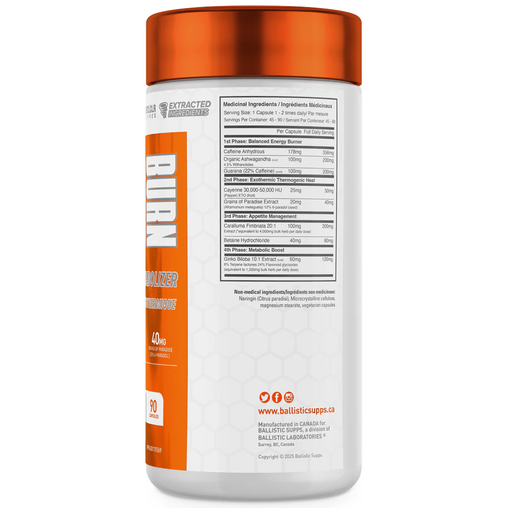 Ballistic Labs | 24 Hour Fat Burning Stack - Image 5