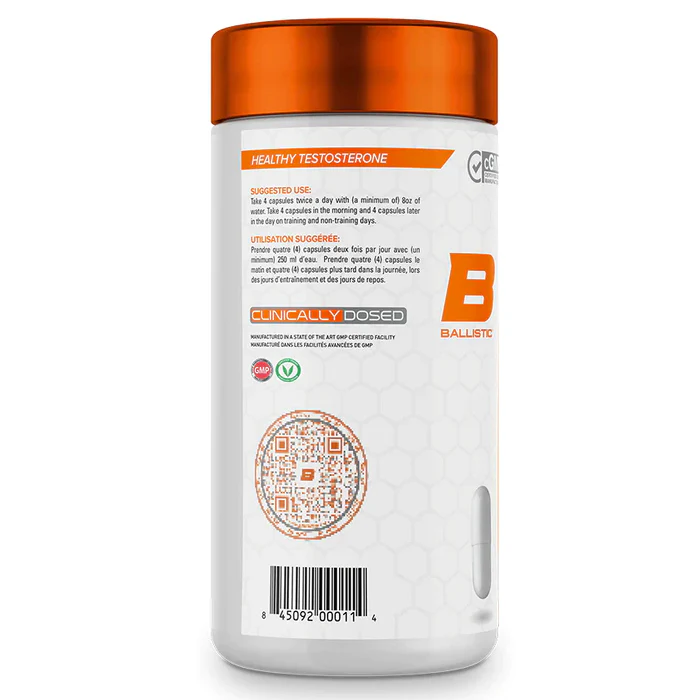 Ballistic Labs | Testosterone Stack (TRT + DAA) 40 Day Supply - Image 6