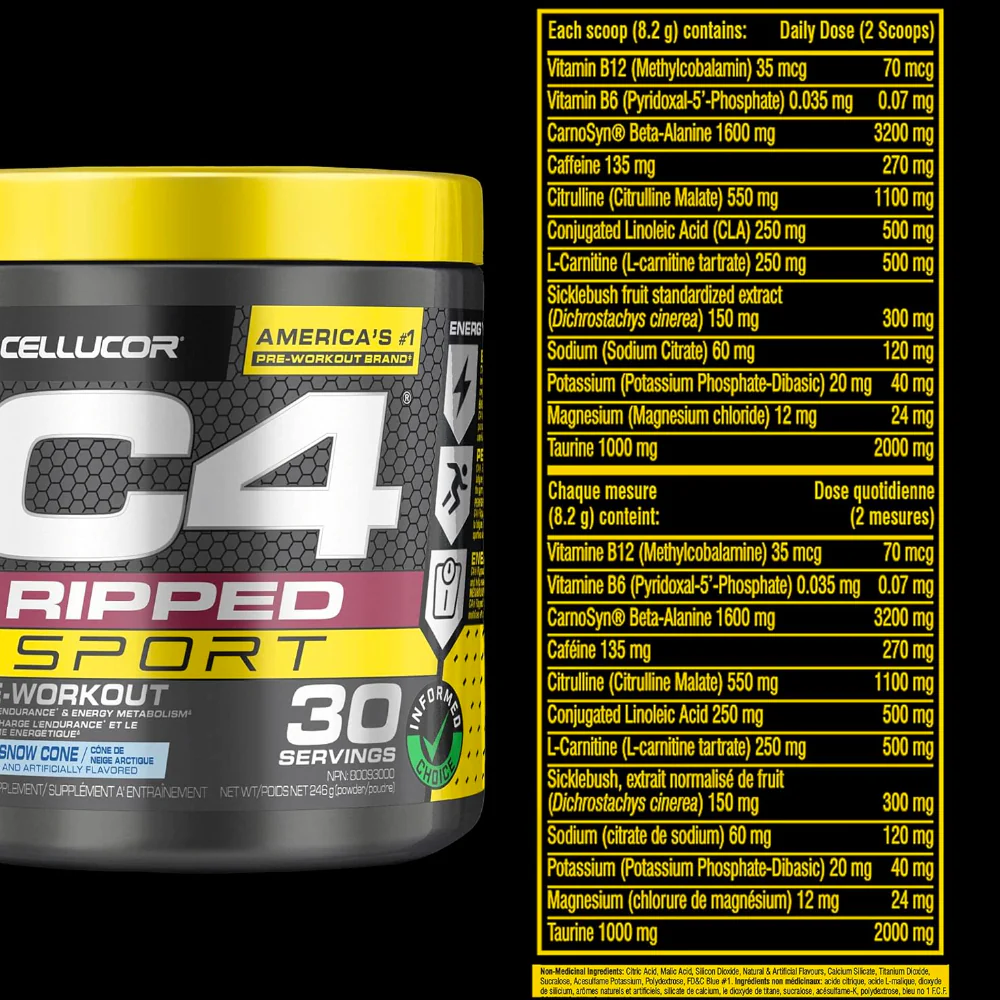 Cellucor | C4 Ripped SPORT (30 Servings) - Image 3