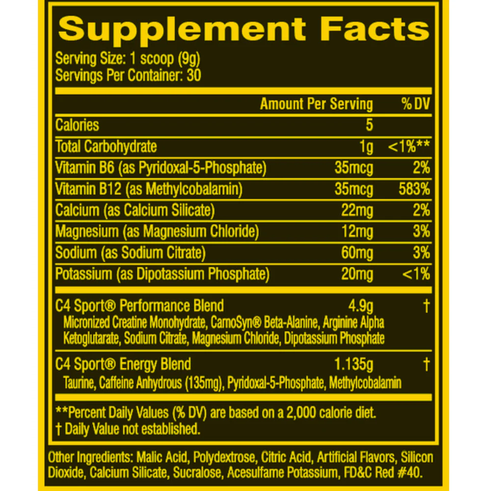 Cellucor | C4 Sport (30 Servings) - Image 5