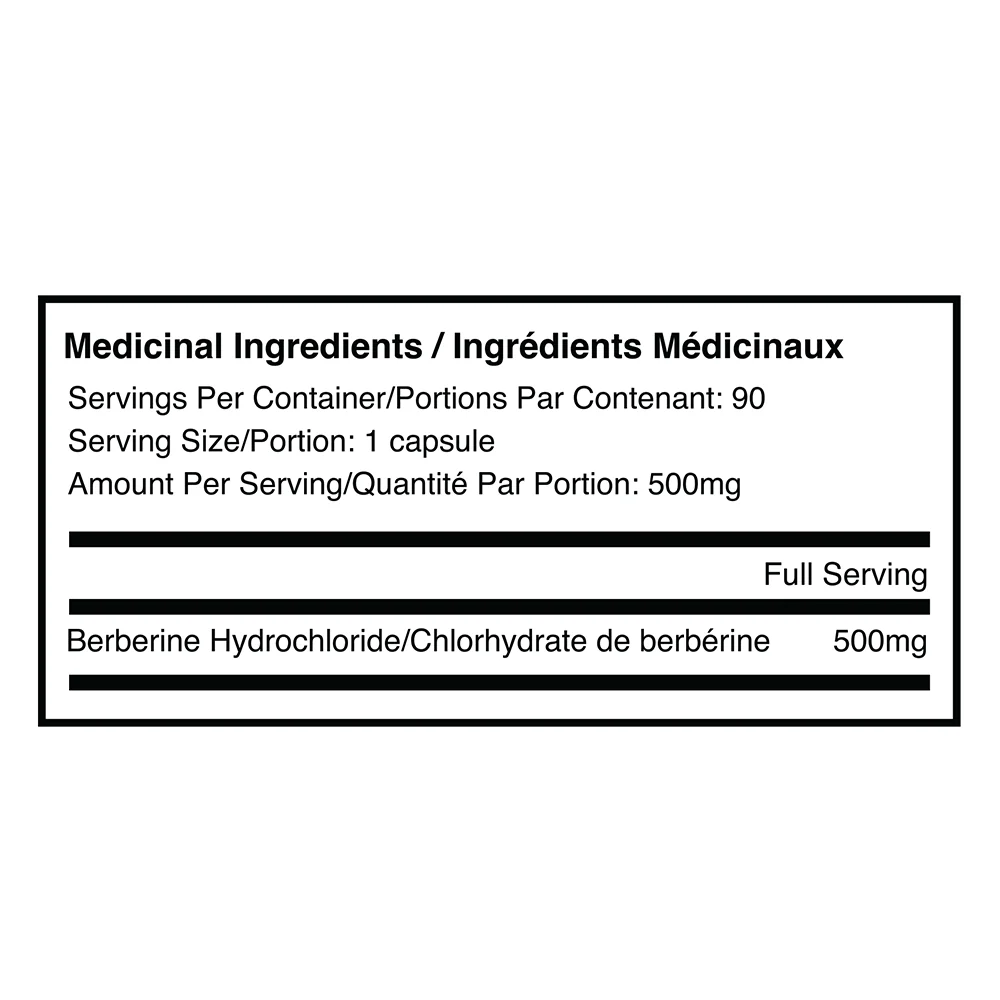 Fortitude Health | Berberine 500 mg (90 Vcaps) - Image 4