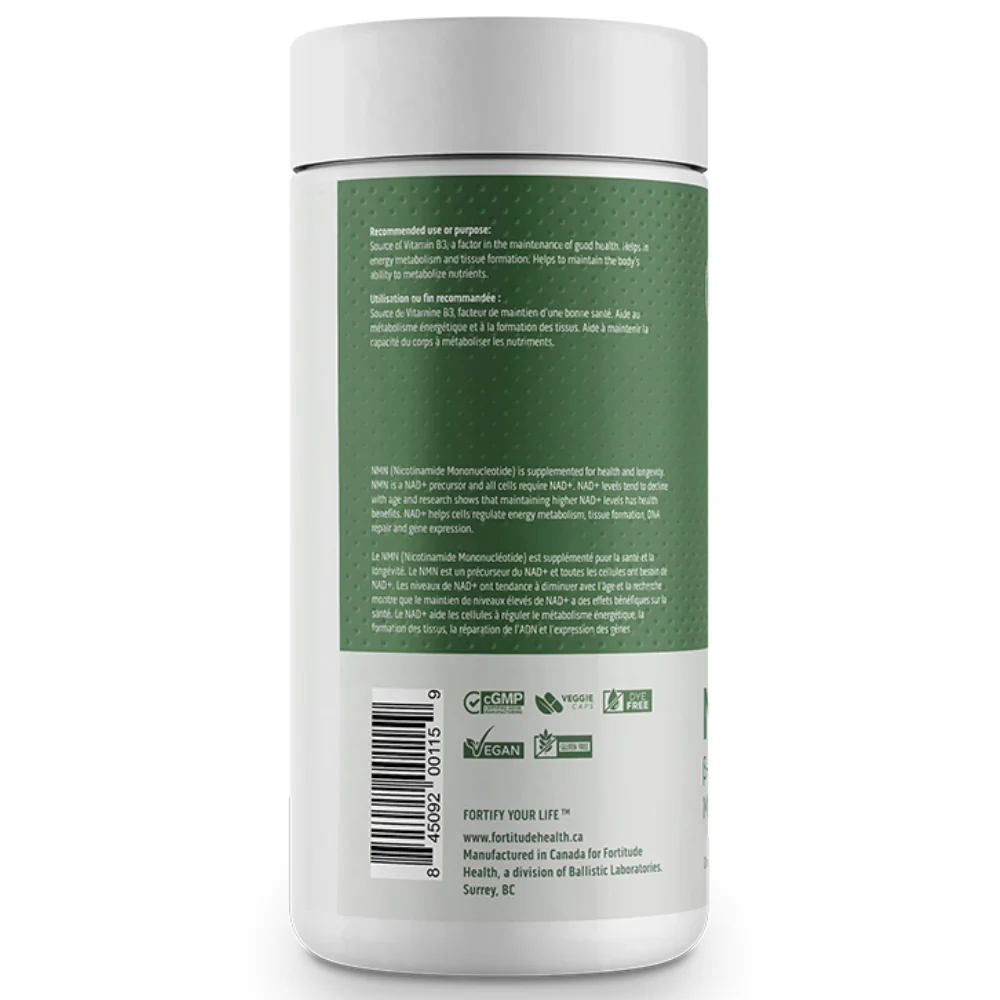 Fortitude Health | NMN 500 mg (60 Vcaps) - Image 3