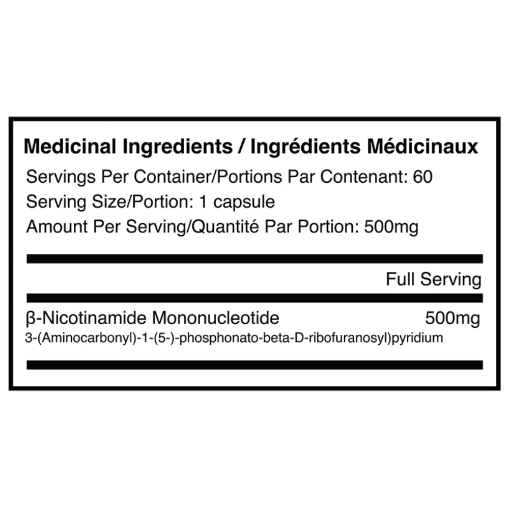 Fortitude Health | NMN 500 mg (60 Vcaps) - Image 4