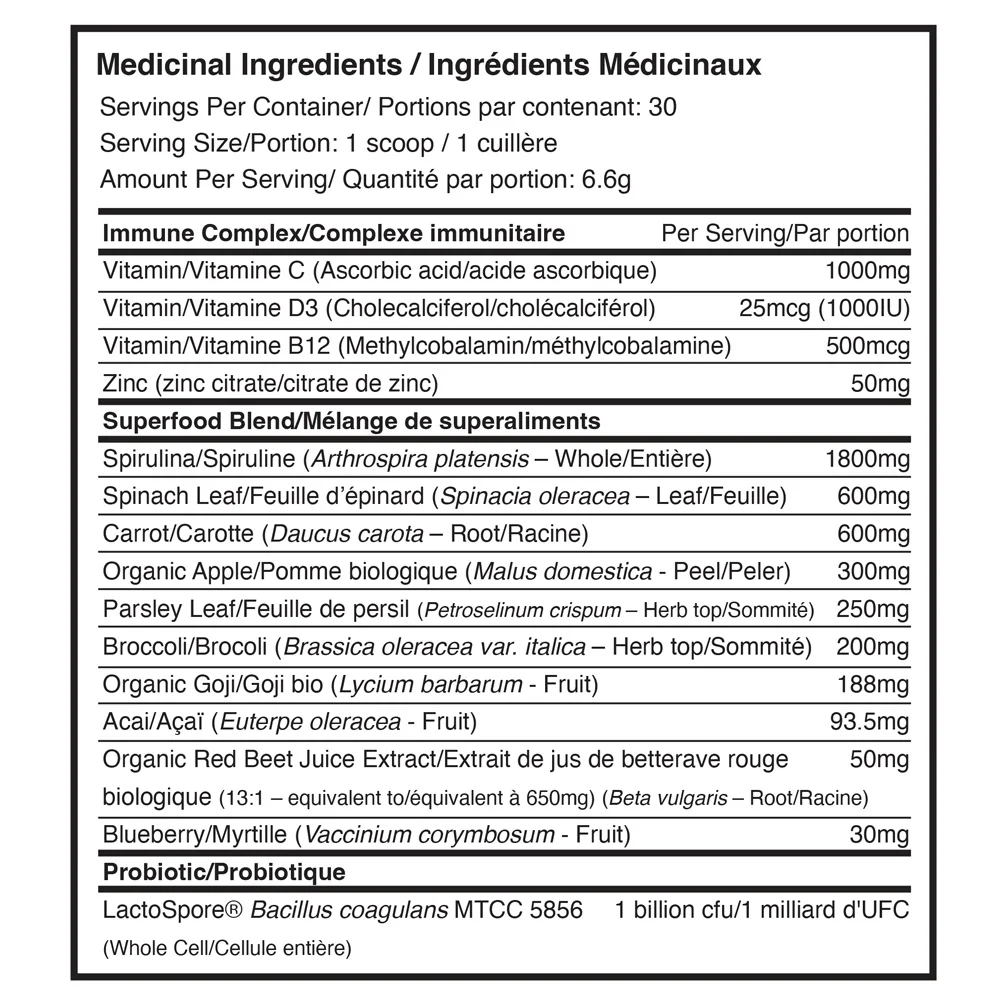 Fortitude Health | Response Greens (30 servings) | Mixed Fruit Flavour - Image 4