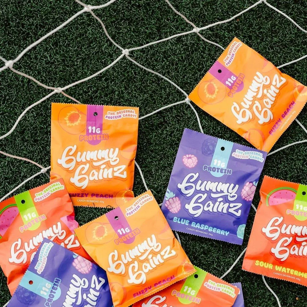 Gummy Gainz | Green Apple Protein Gummies (6 Pack Box) - Image 5