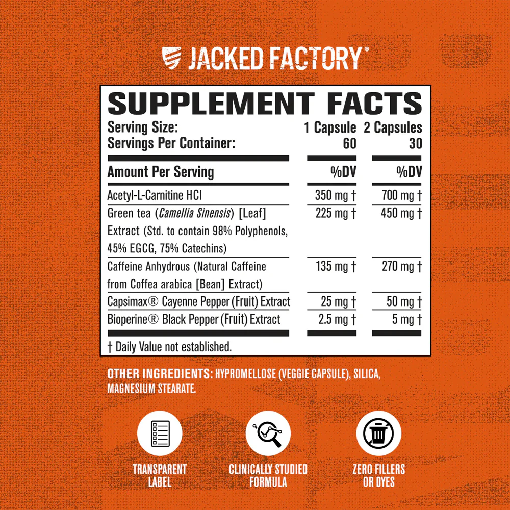 Jacked Factory | BURN XT (120 Vcaps) - Image 4