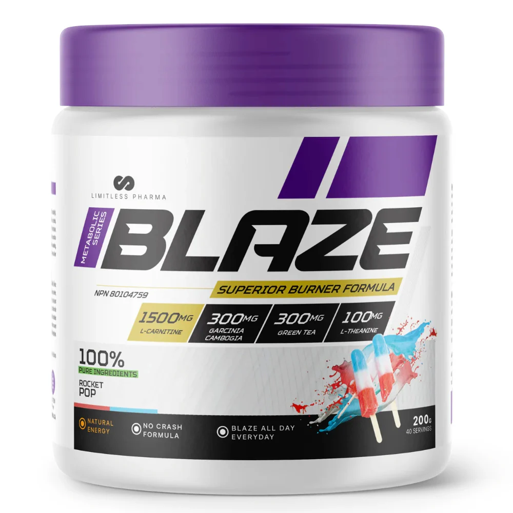 Limitless Pharma | BLAZE (40 Servings) | Fat Burning Drink - Image 3