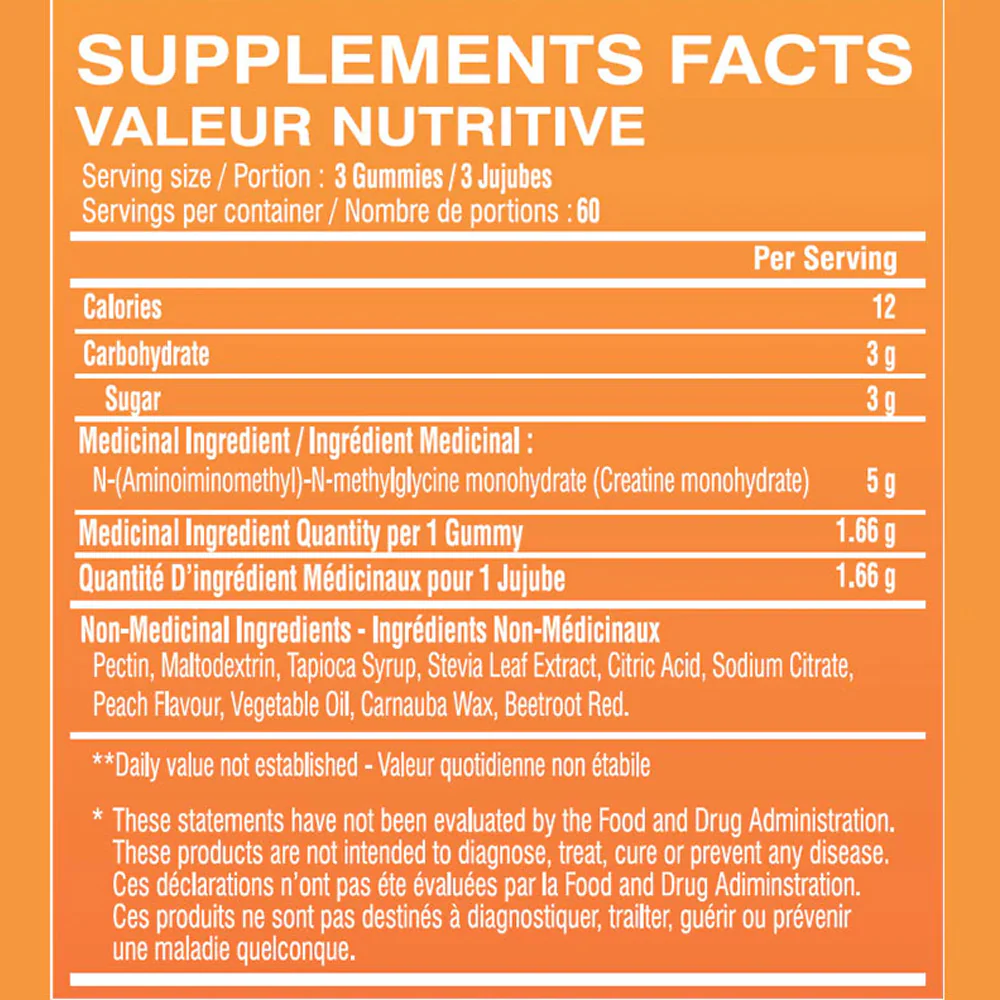 Limitless Pharma | Creatine Gummies (180 Gummies) Vegan - Image 10