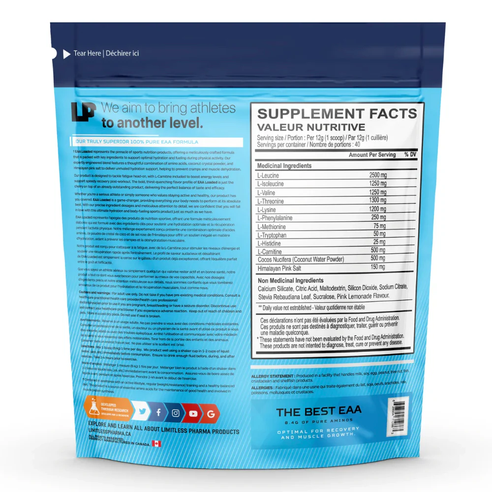Limitless Pharma | EAA Loaded (40 servings) - Image 6