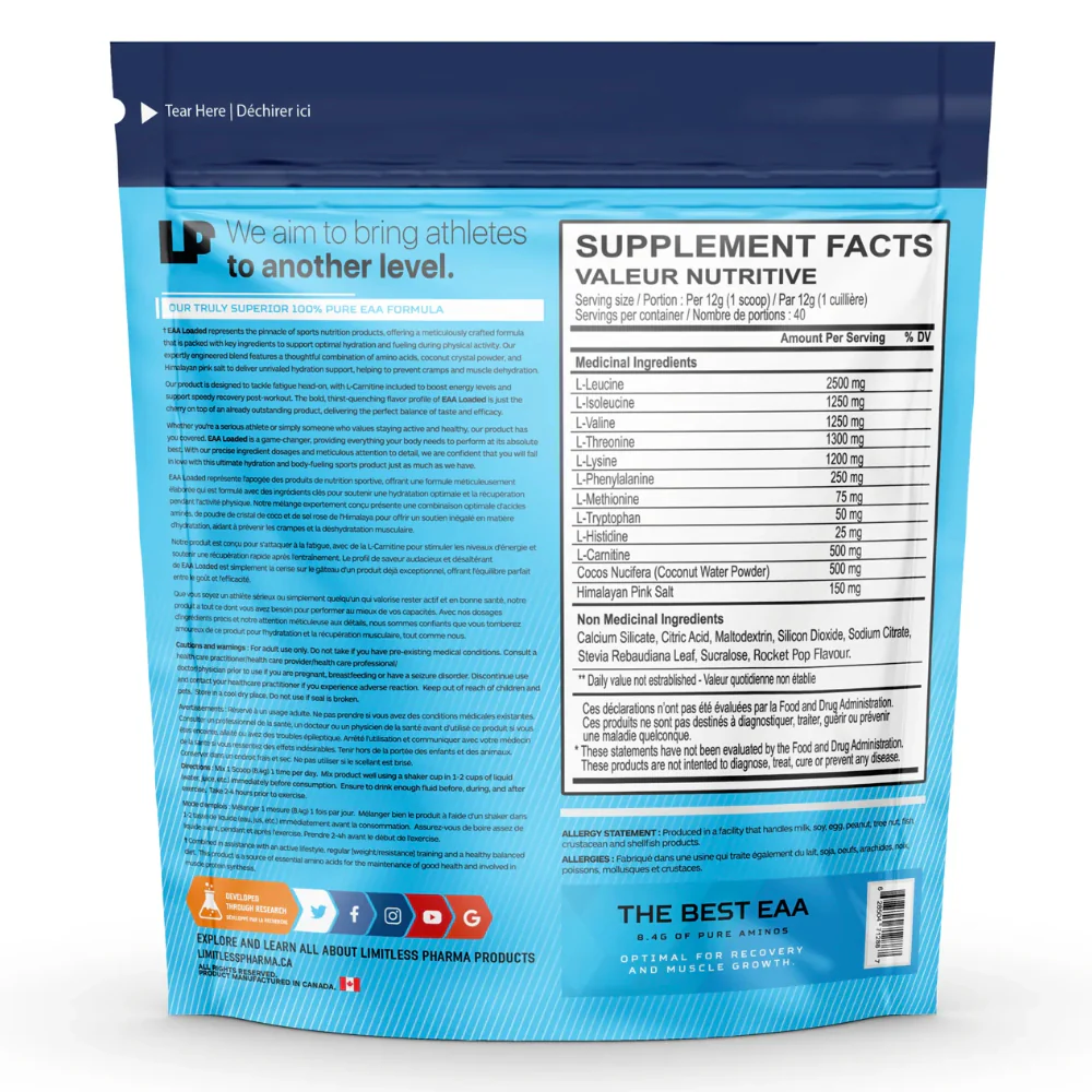 Limitless Pharma | EAA Loaded (40 servings) - Image 8