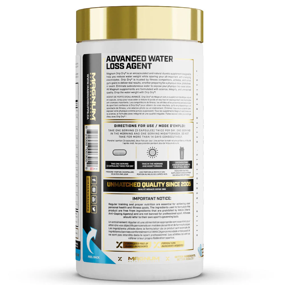 Magnum Nutraceuticals | Drip Dry (90 Caps) - Image 3