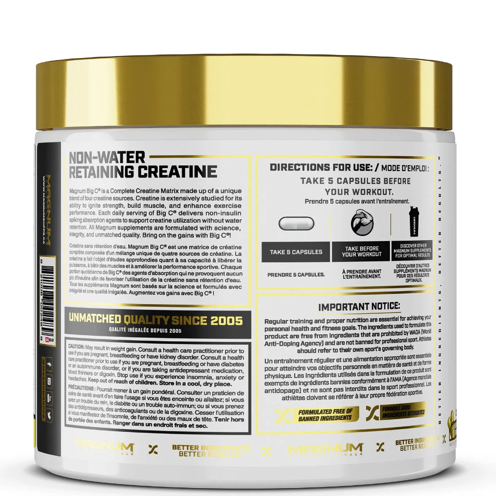 Magnum Nutraceuticals | Big-C (150 Caps) - Image 3