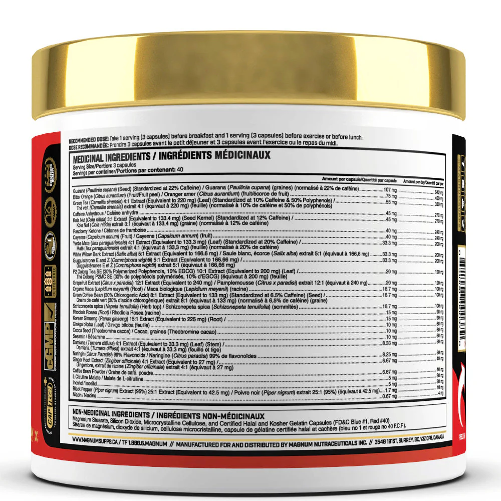 Magnum Nutraceuticals | Heat Accelerated (120 Caps) - Image 3